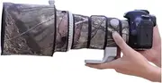 CHASING BIRDS Camouflage Waterproof Lens Coat for Canon EF 400mm F4 DO is II USM Rainproof Lens Protective Cover (Pine Camouflage)