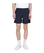 Elastic waist shorts S,L,M blue