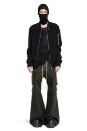 [RICK OWENS] Volo Classico di Porterville a Lodenette Black