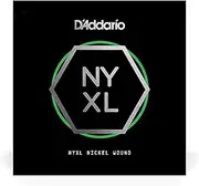 D'Addario NYNW018 NYXL Nickel Wound Electric Guitar Single String, .018