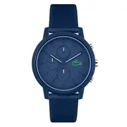 Lacoste 12.12 Navy Silicone Chronograph Men's Watch - 2011244