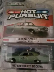 Greenlight 42750a glendale wisconsin 67 cheverlet biscayne hot pursuit