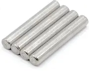 ReplacementScrews Shelf Support Dowel Pins/Pegs Compatible with IKEA Part 101324 (Ivar Bookshelf) - 6x40mm - Plated Steel Pins (Pack of 4)