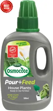 Osmocote Pour & Feed 500mL Houseplant Fertilizer Fast Results Easy Use