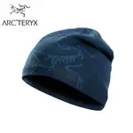 【ARC'TERYX 始祖鳥 BIRD LOGO 針織毛帽《魔法師藍》】28879/保暖帽/毛帽/休閒帽