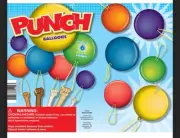 50 Pack 2 Inch Vending Machine Capsules - Punch Ballon’s. 50 Pc Mix Packaged.