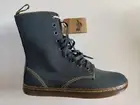 Dr Martens Stratford Navy Blue Marin Canvas Boots Womens UK5 US7 EU38
