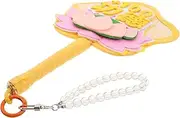 Happyyami Handheld Summer Fan Chinese Style Handwoven Fan for Outdoor Activities Wedding Decor Lightweight Compact Design
