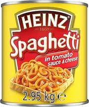 Heinz Spaghetti Catering Bulk Can Canned Pasta In Tomato Sauce Tinned Spaghetti in Tomato Sauce 2.95kg