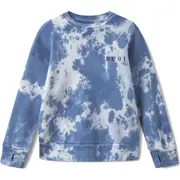 Nununu Kids' Mega Tie Dye Sweatshirt in Indigo at Nordstrom, Size 2-3Y