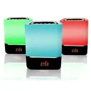 Zummy Color Changing Wireless Speaker with Alarm Clock