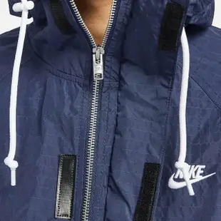 【NIKE 耐吉】外套 男款 運動連帽外套 AS M NK CLUB BANDON JKT 藍 FN3109-410