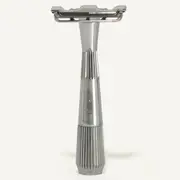 Leaf Shave Twig Razor + Blades - Chrome | Flora & Fauna AU