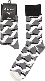 [FOOT-IES] Unisex Geo Block Socks