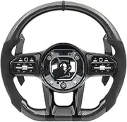 Steering Wheel，Compatible With Mercedes Benz AMG W205 W204 G55 G500 W212 W213 W222 W463 C63 S63 CLS63 E63 2006-2018(With button)