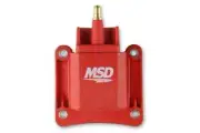 MSD Ignition Coil Dual Connector Red Fits Chevrolet/GMC/Pontiac/Oldsmobile/Buick (for: Chevrolet)