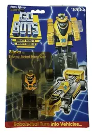 1985 Tonka Go-Bot #16 "Slicks" Sealed on Card~2