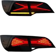 LED Rear Running Lamp + Brake + Reverse + Dynamic Turn Signal Car LED Taillight Tail Light。Compatible For Tesla Model 3 Y 2019-2022
