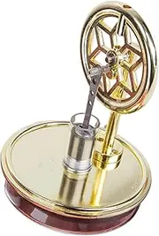 Stirling Engine Kit, 7.68x5.31in Low Temperature Stirling Engine Motor, Electricity Generator Stirling Model, Metal Educational Science Kits, Home Desktop Decoration, Steam Engine for Adults