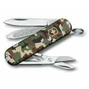 VICTORINOX SWISS ARMY CLASSIC KNIFE MULTI TOOL - CAMO