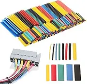 MingzhuInC Heat Shrink Tubing, 328 Pcs Electric Insulation Tube Kit, Industrial Shrink Wrap Tube for Cable Wire Repair