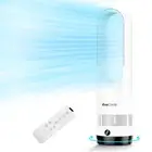Bladeless Tower Fan for Bedroom, 22Inch Oscillating Cooling Fans with Remote