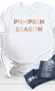 Retro Pumpkin Season Graphic Tee T-Shirt