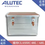 【ALUTEC】適用ALUTEC輕量化鋁箱-多功能皮革桌墊 辦公桌墊 餐墊(54X34X0.2CM)