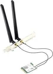 Xuegier Built-in Wireless Network Card 2.4G 5G Gigabit Network Card MT7921 WIFI6 Desktop Computer Laptop