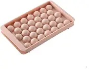 33 Grids Ball Maker Plastic Mold Sphere Whiskey Round Mould Large Ice Cube Tray - Large Round Ice Cube Mould for Chilled Drinks & Cocktails