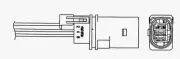 LAMBDA SENSOR FITS: OPEL VAUXHALL ASTRA H VAN 1.3 CDTI .OPEL VAUXHALL ASTRA H