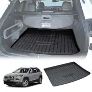 Heavy Duty Trunk Cargo Mat Boot Liner Luggage Tray for Jeep Cherokee 2014 2015 2016 2017 2018 2019 2020 2022