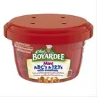 Chef Boyardee Mini ABC's and 123's with Meatballs Microwave Food 7.5 OZ Micro...