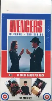 The Avengers In Colour Series 2 Factory Sealed Hobby Box 36 Packs