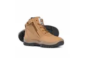 Mongrel Mens Zipsider Safety Work Boots 261050 - Wheat