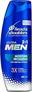 Head & Shoulders Ultra Men 2 In 1 Moisture Recharge 400ml Shampoo
