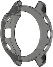 POPETPOP Watch Protector Case All- Around TPU Watch Cover, Smart Watch Protective Case Screen Cover Bumper Shell Compatible for Garmin Fenix 6X Fenix6x Pro