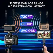 4K Camera Live Streaming UVC Video Capture Wireless Transmission System Extender