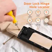 Door Hinge Installation Kit Adjustable Door Hinge Template Multifunctional xivmo