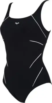 arena Women's ummy Control Wing Back One Piece Shaping Swims Vertigo C Cup, 38