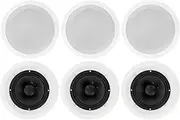 6 x 6.5in Selby In Ceiling Speakers Carbon Cone 100W CS609