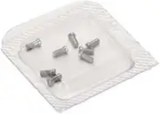 2023 8X Stainless Steel Replacement Small Screws for Ballon Bleu Watches, Watch Back Shell Lid Cove Screws Repairing Parts Watch Accessories