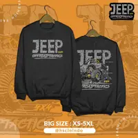 在飛比找蝦皮購物優惠-JEEP 毛衣汽車吉普越野戰術 4x4 冒險夾克圓領運動衫抓