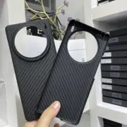 Real Carbon Fiber Aramid Case For vivo X100 Pro Super Thin Ultra Thin Light Case