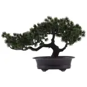 Fake Bonsai Pine Tree Artificial Bonsai Tree Fake Plant in Pot Simulation Plant