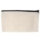 40Pcs Canvas Zipper Bag Pencil Case Bag Blank Bag DIY Craft Bag Bag Bag4664