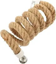 CORHAD Parrot Rope Toy Bungee Rope for Parrots Ideal for Bird Cages Climbing Toy for Cockatiels and Other Birds Parrot Stand and Perch Accessories