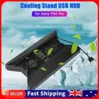 Cooling Stand Support Dock w/3 USB HUB for Sony Playstation PS4 Pro Game Console