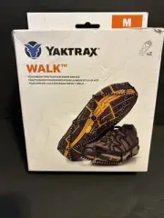 Yaktrax Walk, Footwear Traction For Snow And Ice, Medium