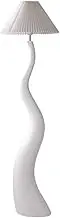 Indoor Floor Lamps Living Room Floor Lamp Simple Pleated Lamp Bending Bedroom Lamp Standing Lamp Vertical Floor Lamp (Without Light Source) Standing Lamp
